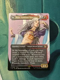 MTG Kuja, Genome Sorcerer (Borderless) Final Fantasy Regular 0399 R NM - Image 1