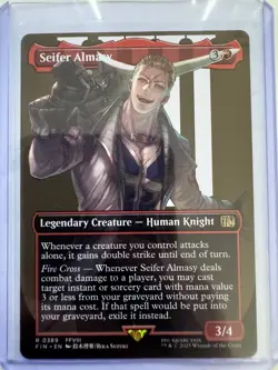 Seifer Almasy (Borderless) Non-Foil FINAL FANTASY #0389 NM ENG MTG - Image 1