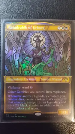 Ratadrabik Of Urborg FOIL Showcase 312 M PF MTG Dominaria United Series - Image 1