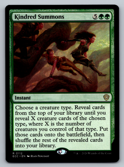 Kindred Summons R 0112 Lorwyn Eclipsed Regular - Image 1