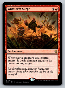 Warstorm Surge R 0117 Bloomburrow Regular - Image 1