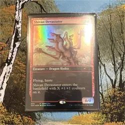 Magic: The Gathering Shivan Devastator Creature Game Day Rare Red Foil 006 - Image 1