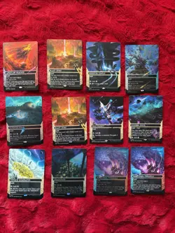 Magic the Gathering Edge of Eternity Lot Of 13 (Galaxy Foil, Reg Foil/non Foil) - Image 1