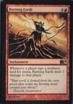 Burning Earth - Magic 2014 (M14): #130, Magic: The Gathering Lp C283 - Image 1