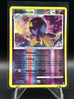 Drifblim 16/100 Stormfront Reverse Holo Rare Pokemon Tcg card game 2008 - Image 1