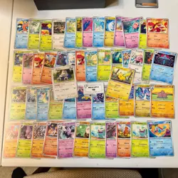 50 Japanese Pokemon non holo Cards Lot – Mixed Set – Auction – No Reserve - Image 1