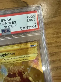 PSA 9 Cape of Toughness 200/185 Vivid Voltage Secret Rare 2020 Pokemon SWSH Gold - Image 3