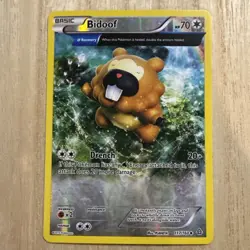 BIDOOF - #117/160 XY - Primal Clash Reverse Holo - Pokemon TCG - Image 1