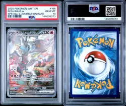 Reshiram ex SIR White Flare 166/086 PSA 10 (Pokemon SVP TCG) - Image 3