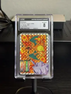 Charizard Pokemon Topsun (1998) Vs. Series - 006 Prism Holo CGC 8 - Image 1