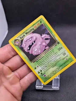 Dark Weezing 31/82 Rare Team Rocket Pokemon Card WOTC LP-NM - Image 2