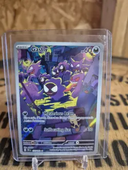 Pokemon TCG Gastly SV05: Temporal Forces 177/162 Illustration Rare Full Art Holo - Image 1