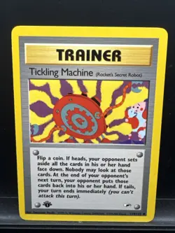 Pokemon TCG - Tickling Machine 1st Edition Gym Heroes 119/132 WoTC Vintage LP - Image 1