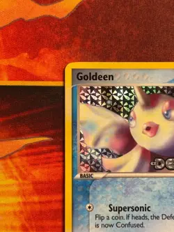 Goldeen Reverse Holo Stamped 61/107 Common - Pokemon EX Deoxys - NM - Image 2