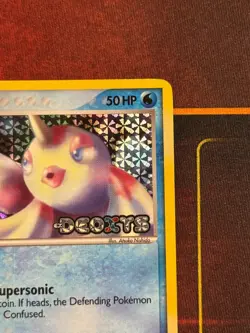 Goldeen Reverse Holo Stamped 61/107 Common - Pokemon EX Deoxys - NM - Image 3