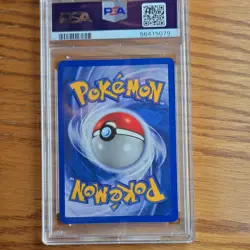 Pokemon TCG Dark Alakazam Holo Rare Team Rocket 1/82 2000 Unlimited PSA 9 - Image 2
