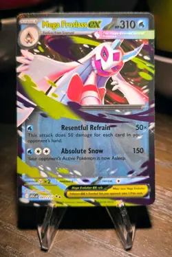 Mega Froslass ex 047/217 Pokemon TCG Double Rare Holo Ascended Heroes NM/M - Image 2