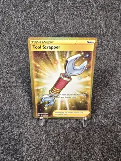 Pokemon TCG Tool Scrapper Secret Rare Swsh02: Rebel Clash 208/192 Lightly Played - Image 1