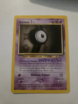 Pokemon TCG Unown I Neo Discovery 68/75 Regular MP. - Image 1