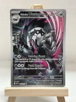 Pokemon Galarian Obstagoon Full Art Holo Rare 245/227 Ascended Heroes 2026 - Image 1