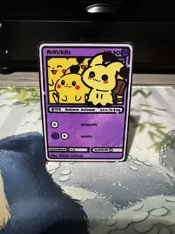 Mimikyu - Lompatan Pertama - Selada Gambar Pokemon Card Fan Art Non TCG - Image 1