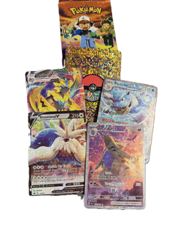 Pokemon Holo Gold Foil Color VSTAR GX VMAX - MULTI PACK 55pcs - Novelty Item - Image 4