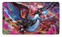 Pokemon Phantasmal Flames Charizard MEGA X UPC Play Mat Rubber Playmat - Image 1