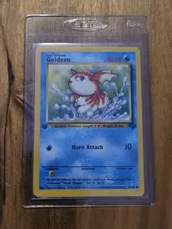 Goldeen 1st Edition - Near Mint - 1999 Pokemon TCG - #53/64 Jungle Set WOTC - Image 1