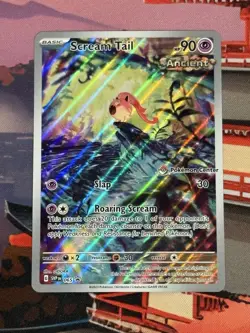 Scream Tail IR Pokemon Center Stamp 065 Promo (NM-MT) - Image 1