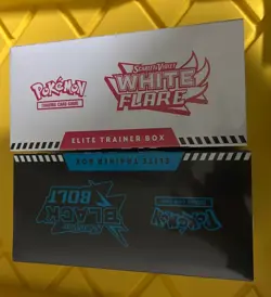 Pokemon Black Bolt and White Flare ETB Elite Trainer Box Factory Sealed Set Of 2 - Image 2