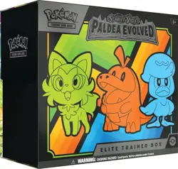 Pokemon TCG Scarlet & Violet Paldea Evolved ETB Elite Trainer Box, New Sealed - Image 1