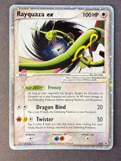 Rayquaza ex Pokemon TCG 039 Promo Reverse Holo - Image 1