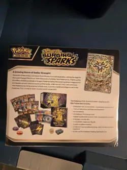 Factory Sealed Pokemon TCG Surging Sparks Elite Trainer Box (ETB) - Image 2