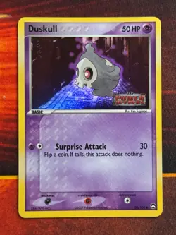 Duskull Reverse Holo Stamped - 50/108 Common - Pokemon EX Power Keepers - Image 1