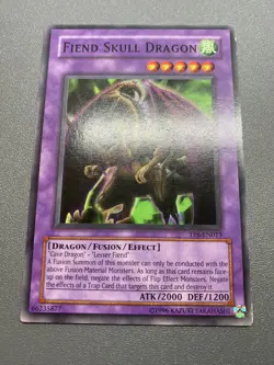 Yu-Gi-Oh! Fiend Skull Dragon Common Unlimited TP6-EN013 HP - Image 1