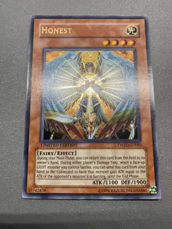 Yu-Gi-Oh! Honest Ultra Rare LIMITED Edition TWED-EN001 HP - Image 1