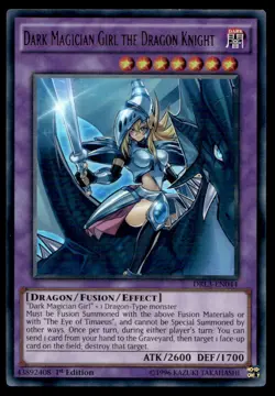 Yu-Gi-Oh TCG #DRL3-EN044 Dark Magician Girl the Dragon Knight UR ,1st Ed. - Image 1