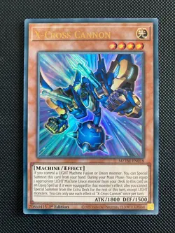 Yugioh! X-Cross Cannon MZTM-EN018 Ultra Rare - Image 1