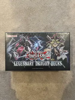 Yugioh Legendary Dragon Decks Unlimited Reprint Sealed Brand New - Image 1