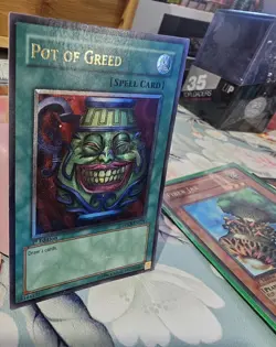 Yugioh - Pot of Greed - DPKB-EN029 - Ultimate Rare 1st Edition - Image 5
