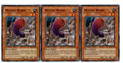 Yugioh- 3X Medusa Worm - Common - 1st Edition - TLM-EN022 - Near Mint - Image 1