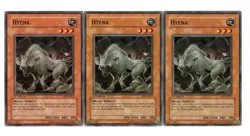 Yugioh- 3X Hyena - Common - 1st Edition - FET-EN017 - Light Play - Image 1