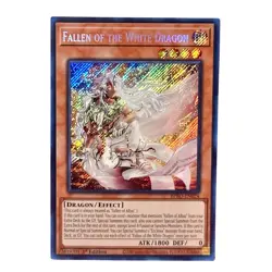 YuGiOh! Fallen of the White Dragon (Secret) BPRO-EN024 1st Ed NM Burst Protocol - Image 1