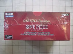 ONE PIECE HEROINES TCG sealed booster box + 1 DASH pack EB-03 Free Shipping - Image 3