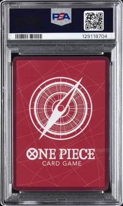 2025 ONE PIECE PROMOS PSA MAGAZINE EXCLUSIVE #001 SHANKS PSA 9 - Image 2