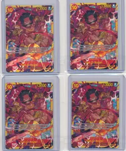 Gol. D. Roger Secret Rare OP09-118 English One Piece TCG - Image 1
