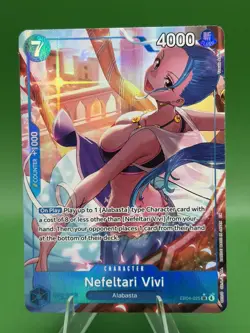 One piece TCG EB04-025 Nefeltari Vivi Alternate Art - OP14 The Azure Sea’s Seven - Image 1
