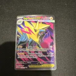 Pokemon Mega Manectric EX full art 330 HP Lightning Card 158/132 English - Image 2