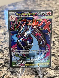 Pokemon EX Holo 2 Promo Cards Mega Charizard X 023, Oricorio 024- MEP - Image 1
