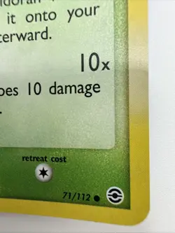 Nidoran (M) 71/112 EX FireRed & LeafGreen Reverse Holo Common Pokemon Card - Image 5